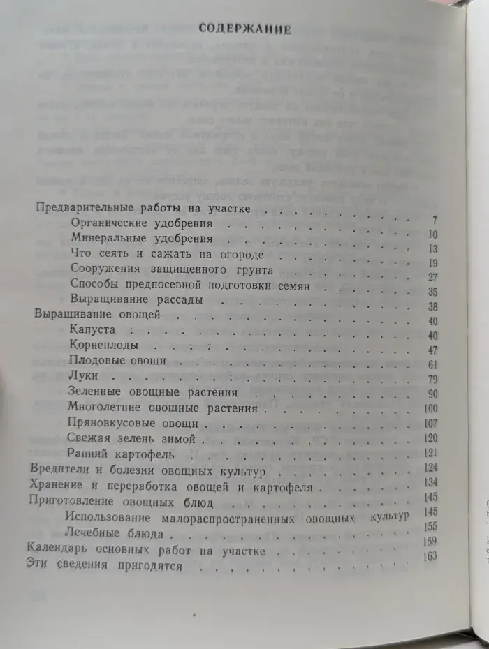 Овощи на грядке и на столе