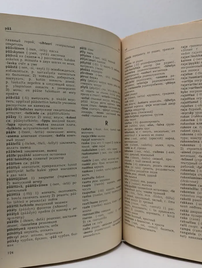 Финско-русский словарь