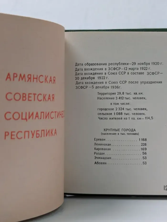 Географический атлас СССР