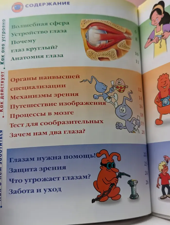 Как устроено тело человека. Выпуск № 19. Глаза