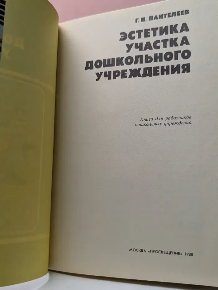Эстетика участка дошкольного учреждения