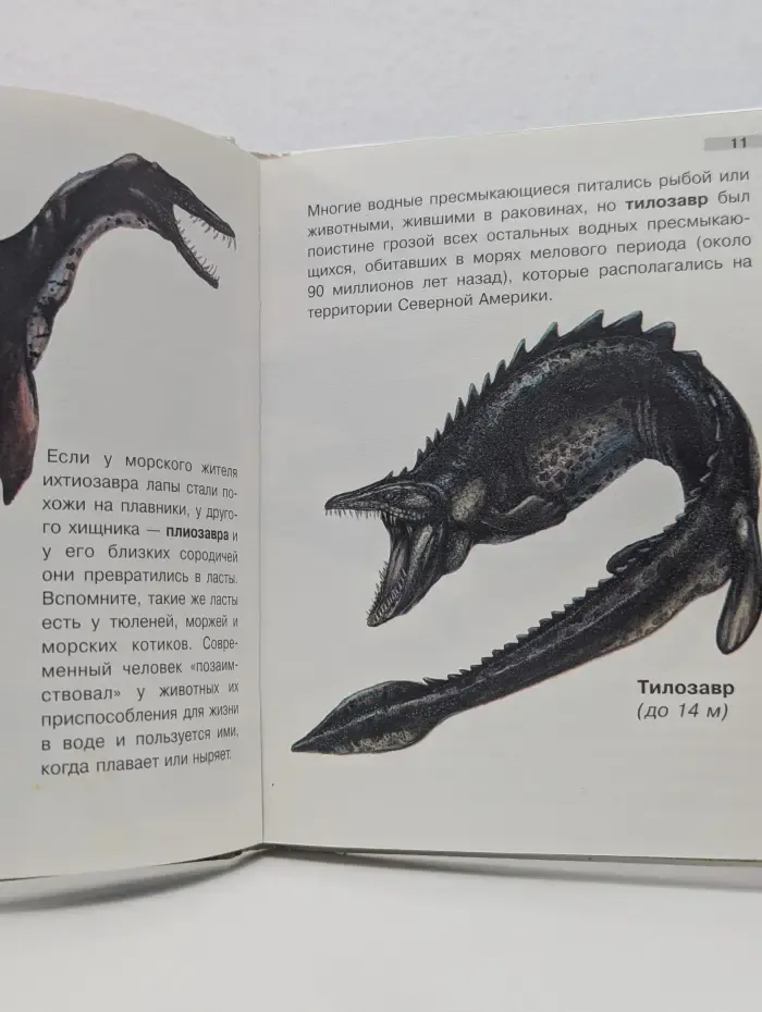 Малая энциклопедия. Мир вокруг нас. Динозавры. Рептилии. Амфибии