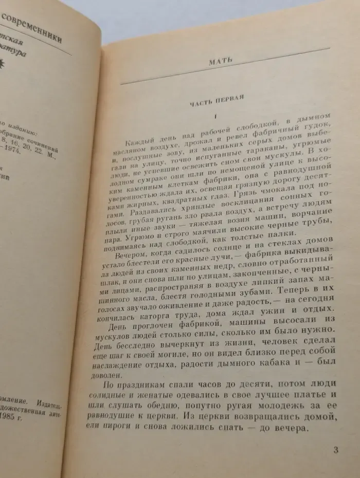Классики и современники. Мать. Воспоминания