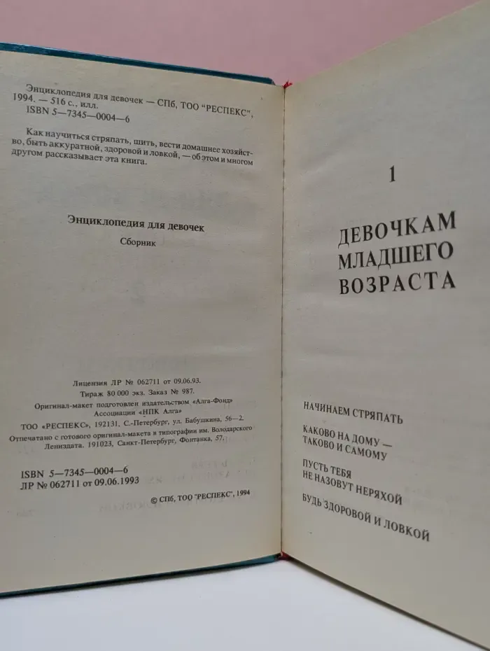 Энциклопедия для девочек