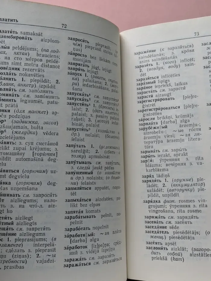 Русско-латышский словарь