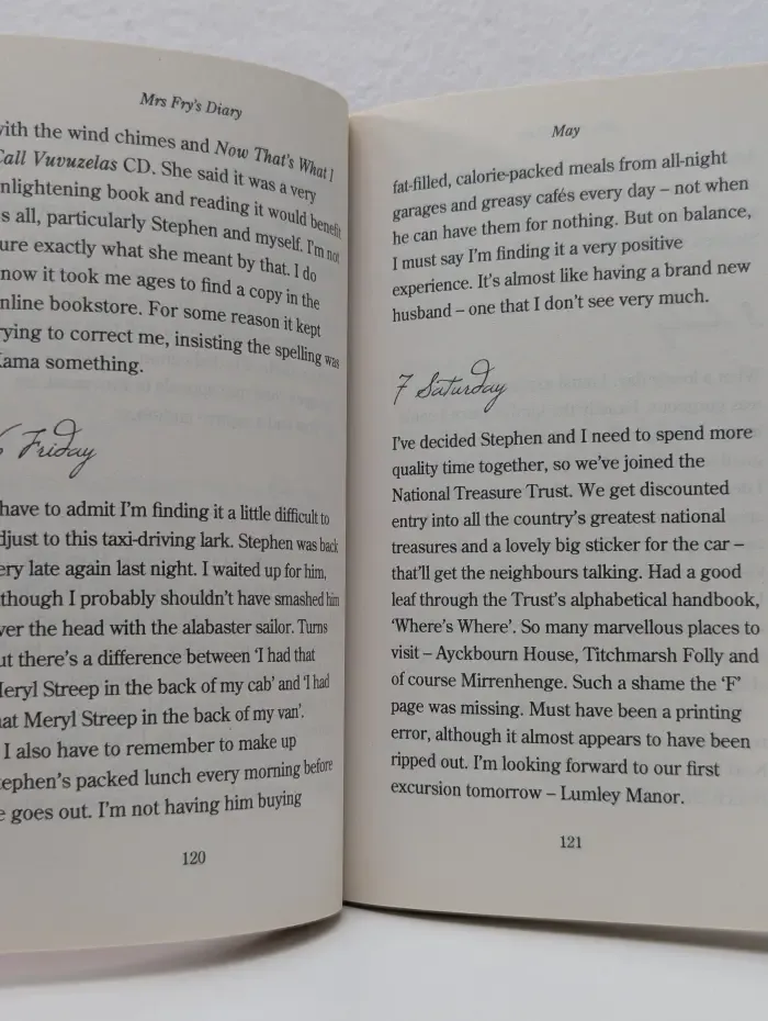 Mrs Fry's Diary. Дневник Миссис Фрай