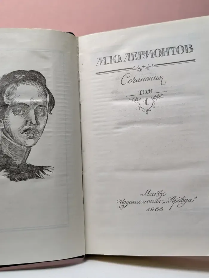 Михаил Лермонтов. Сочинения в 2 томах. Том 1