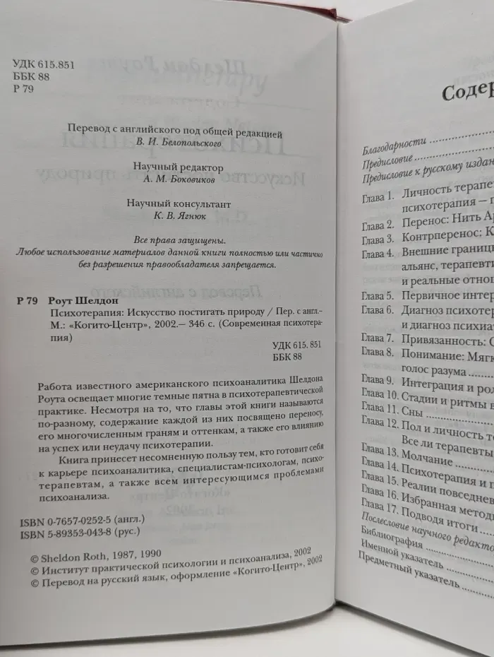 Современная психотерапия. Психотерапия. Искусство постигать природу