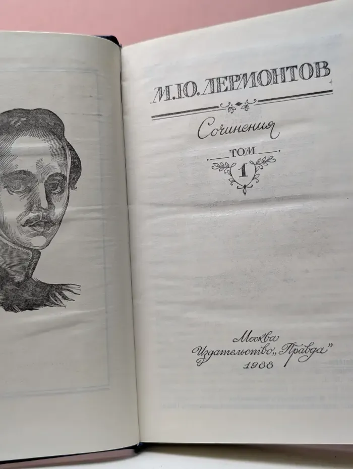 Михаил Лермонтов. Сочинения в 2 томах. Том 1