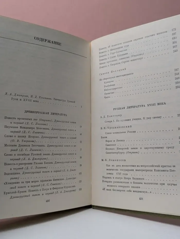 Библиотека учителя. Русская литература. XI–XVIII век