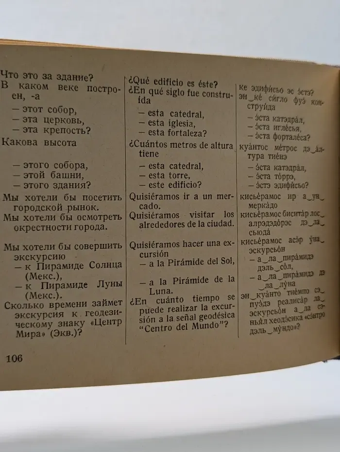 Русско-испанский разговорник