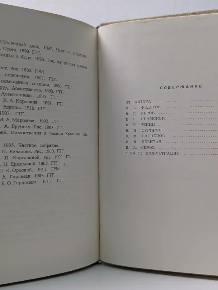 Любимые русские художники