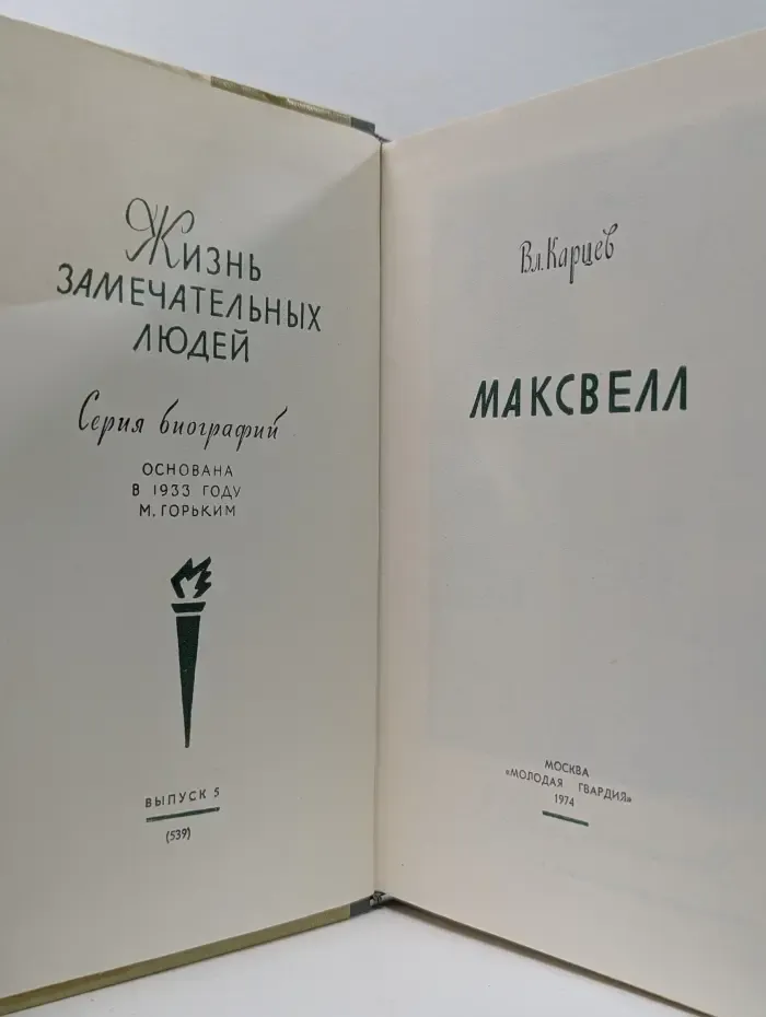 Жизнь замечательных людей. Максвелл