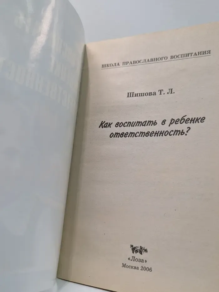 Школа православного воспитания. Как воспитать в ребенке ответственность?