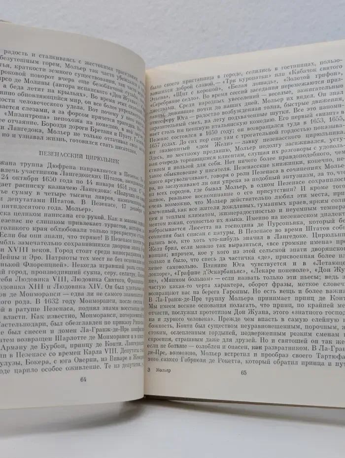 Жизнь в искусстве. Мольер