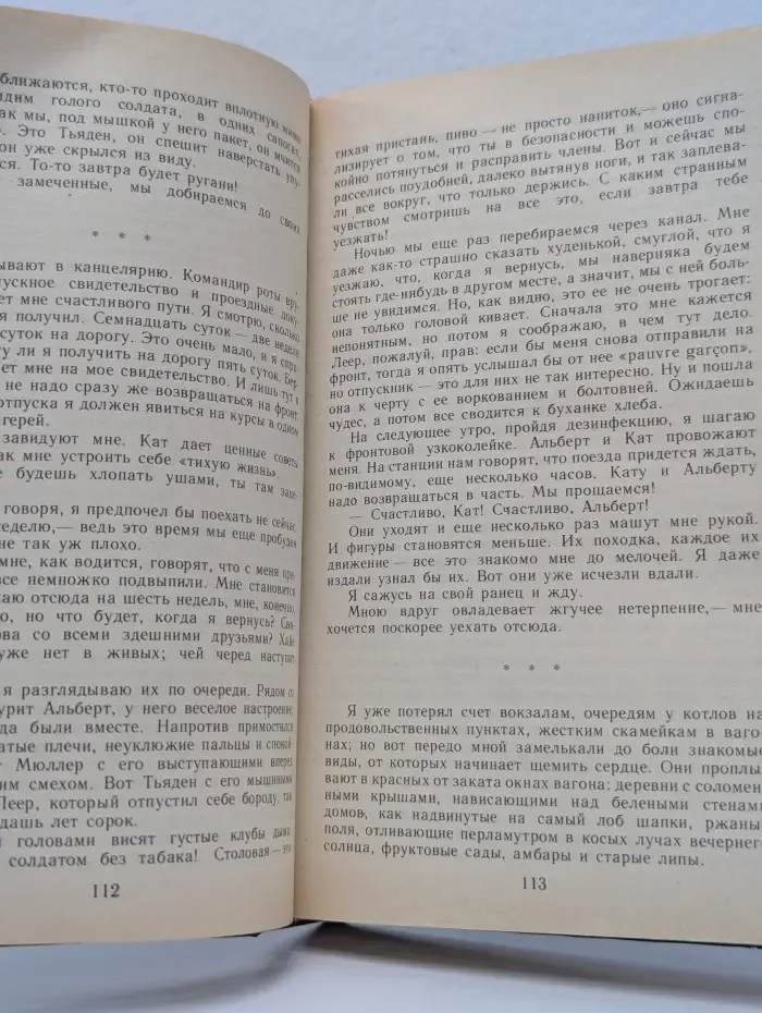 На Западном фронте без перемен. Три товарища