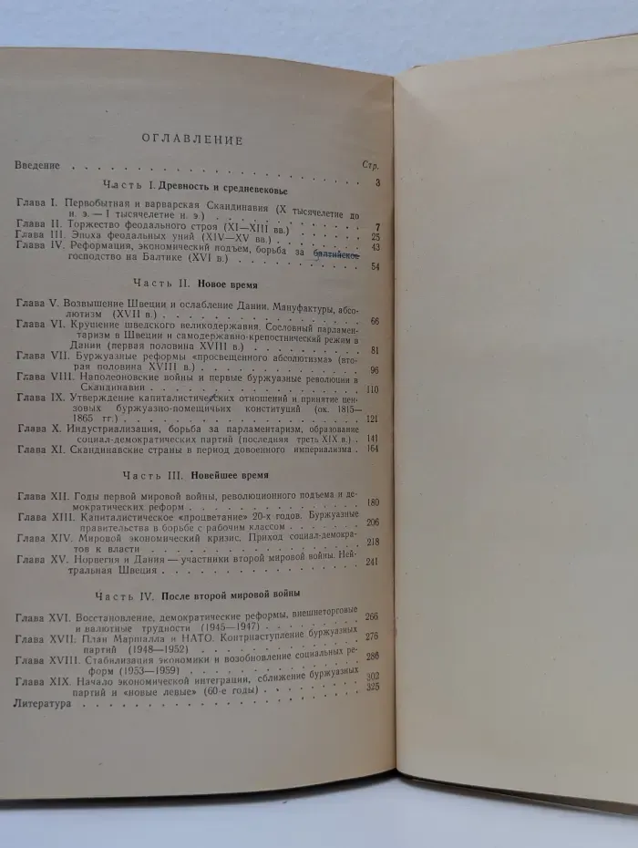 История скандинавских стран