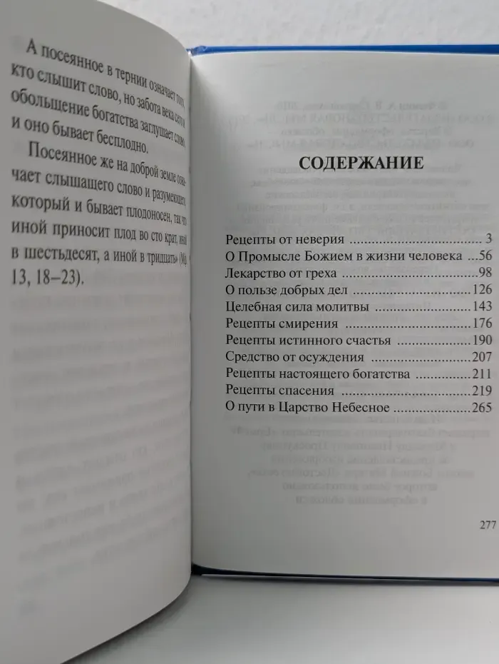 Лекарство от греха. Притчи