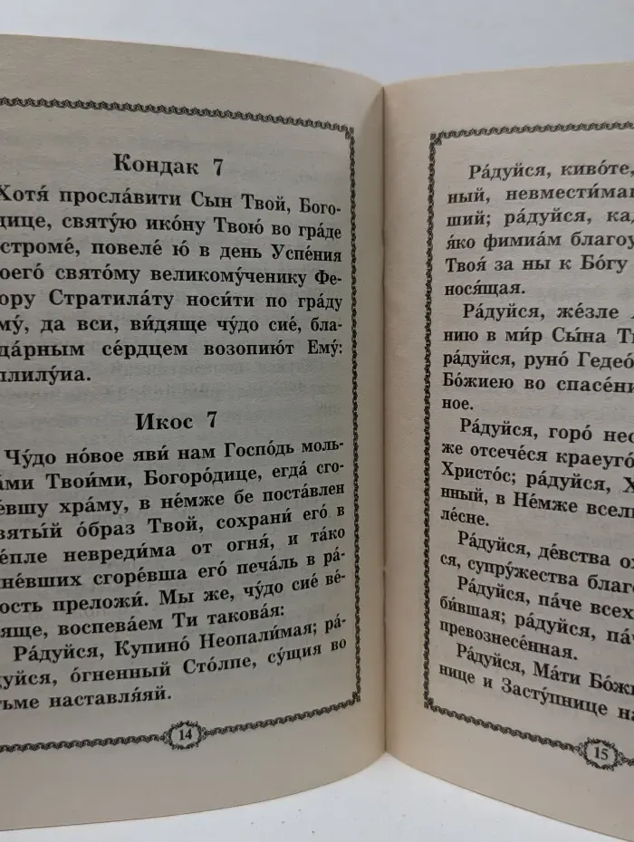 От святыя иконы твоея. Акафист Пресвятой Богородице пред иконой Ее «Феодоровская»