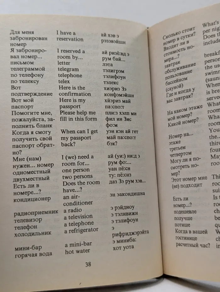 Русско-английский разговорник