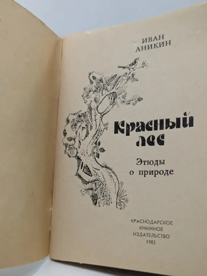 Красный лес