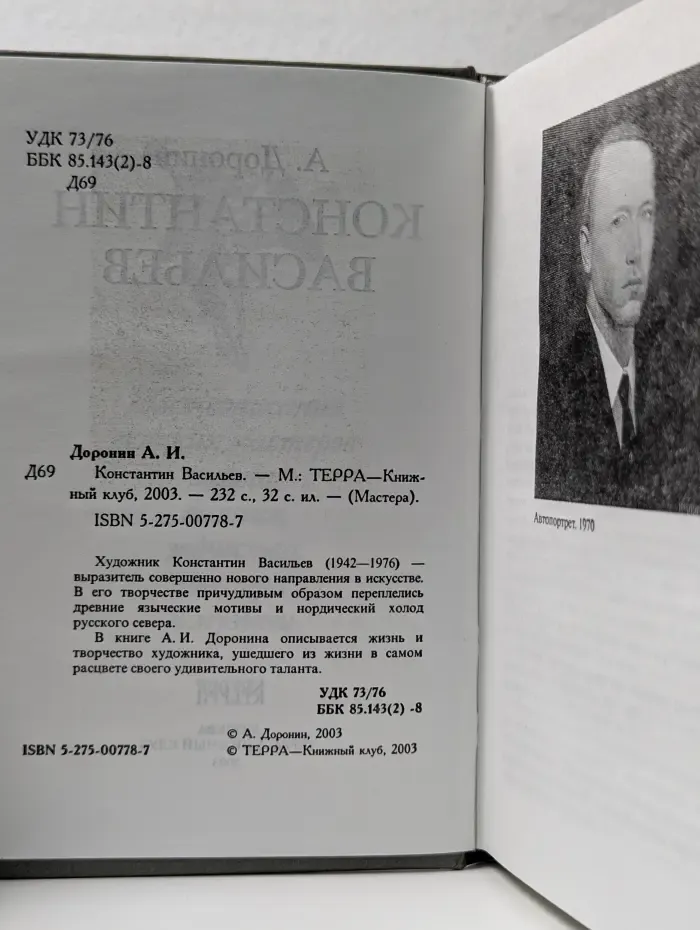 Мастера. Константин Васильев