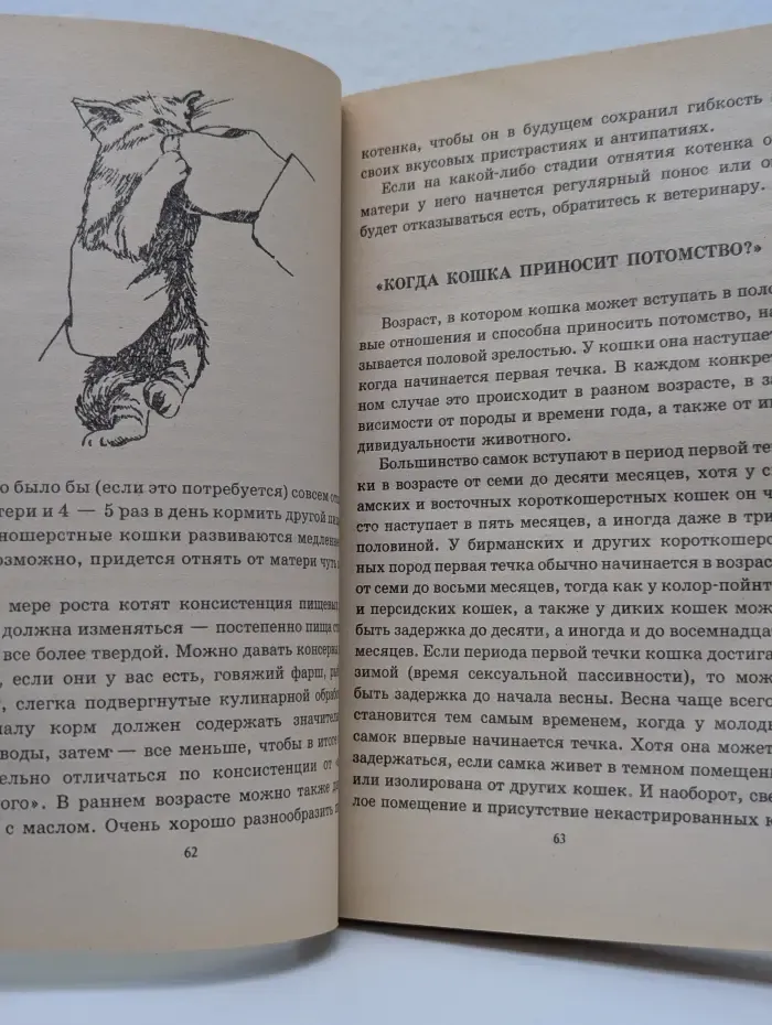 Ваша кошка. Содержание, кормление, лечение