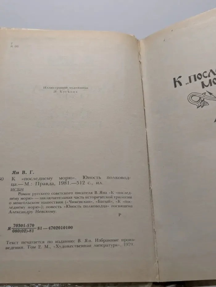 К последнему морю. Юность полководца