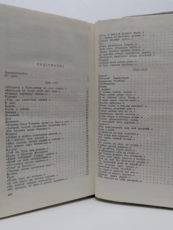 Юношеская библиотека Лениздата. Сергей Есенин. Избранное