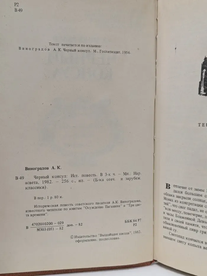Библиотека отечественной и зарубежной классики. Черный консул