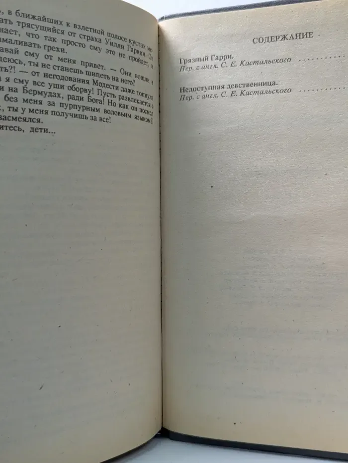 Грязный Гарри. Недоступная девственница