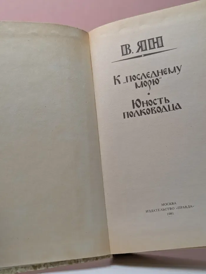 К последнему морю. Юность полководца