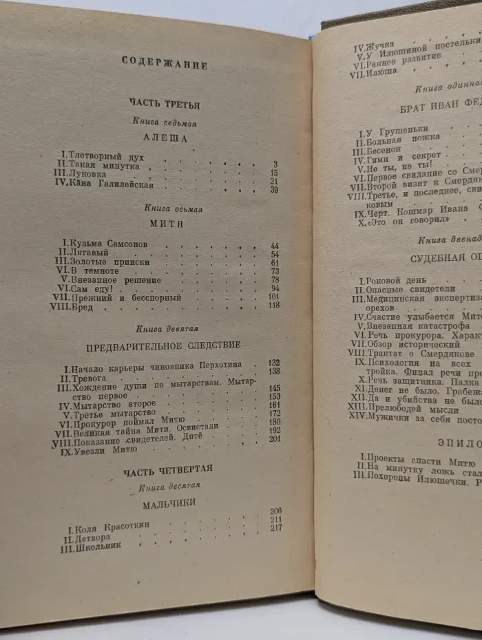Братья Карамазовы. Роман в 4 частях. Части 3-4