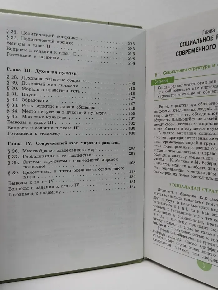 Академический школьный учебник. Обществознание. 11 класс