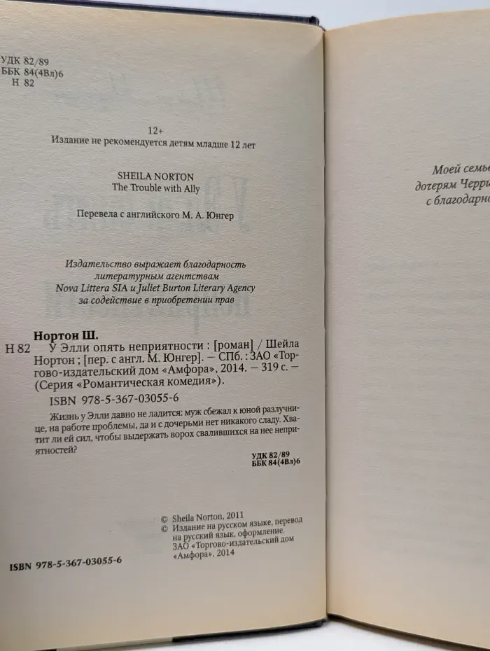 Романтическая комедия. У Элли опять неприятности