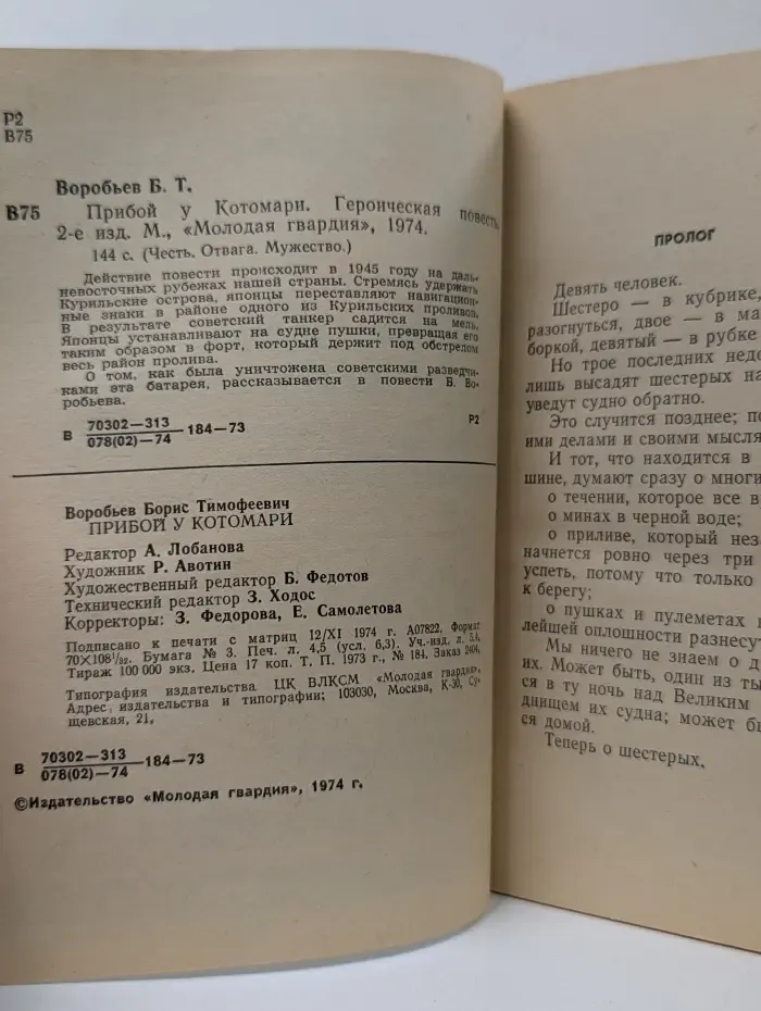 Честь. Отвага. Мужество. Прибой у Котомари