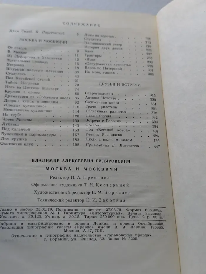 Москва и москвичи