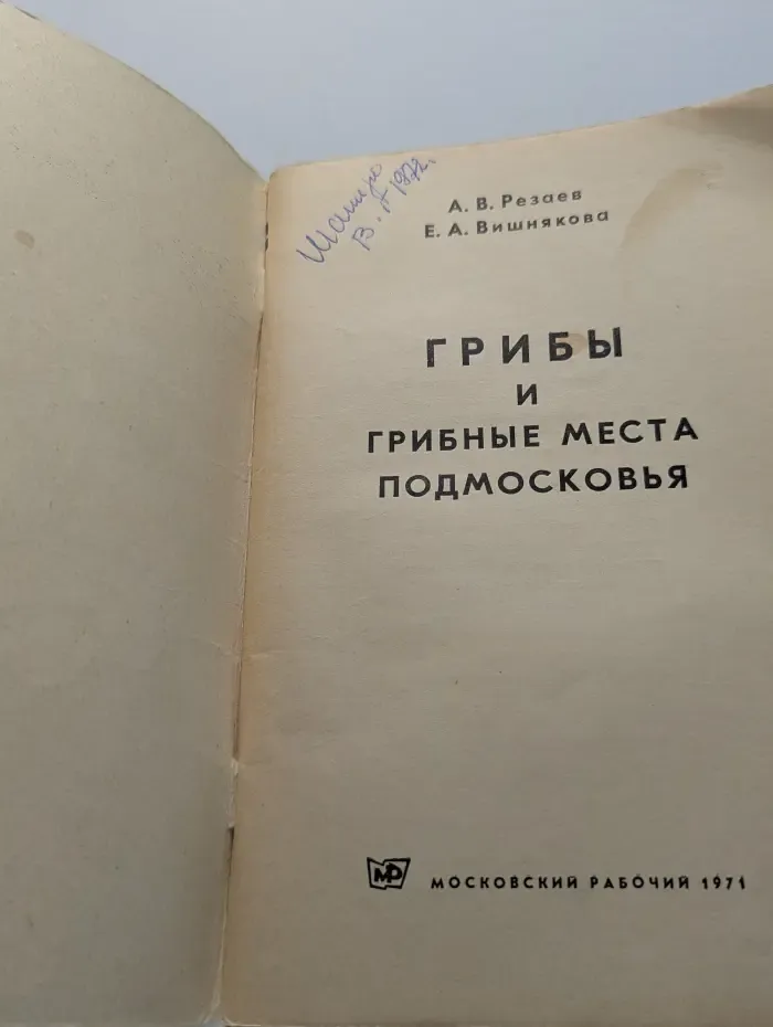 Грибы и грибные места подмосковья