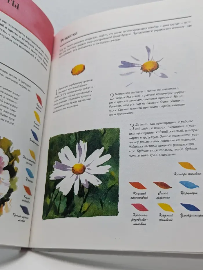 Как рисовать цветы акварелью