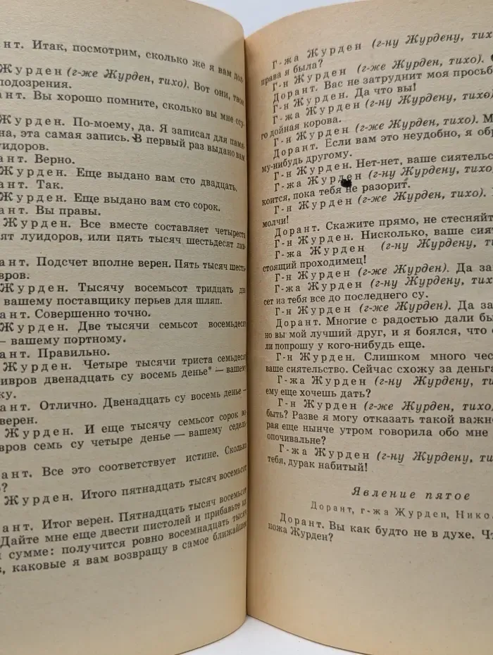 Школьная библиотека. Мещанин во дворянстве
