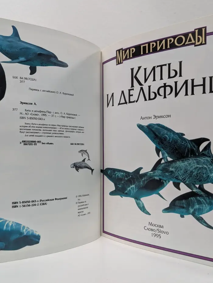 Мир природы. Киты и дельфины