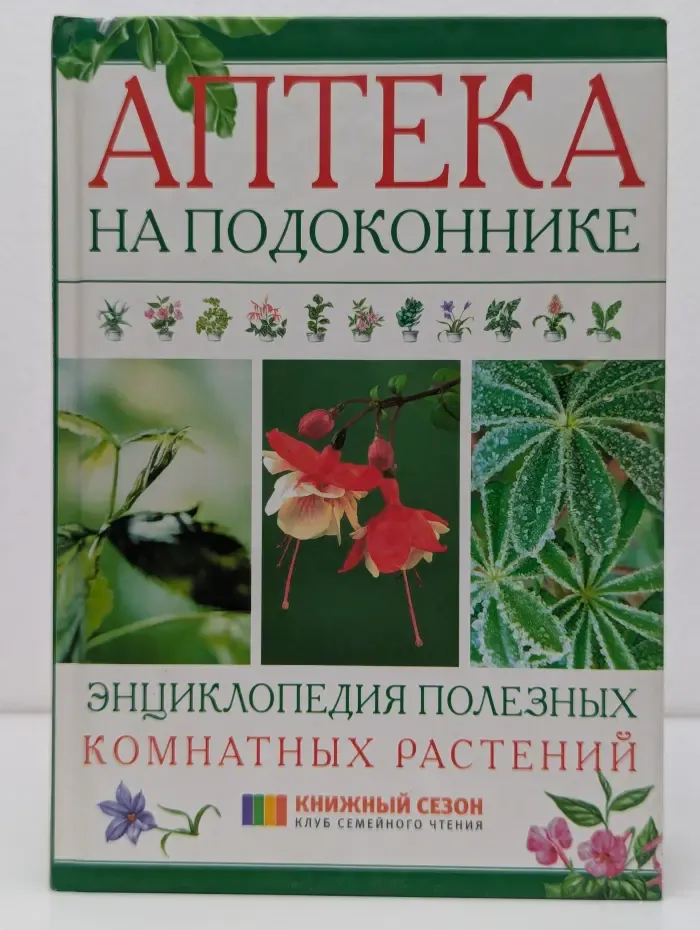 Аптека на подоконнике энциклопедия полезных комнатных растений