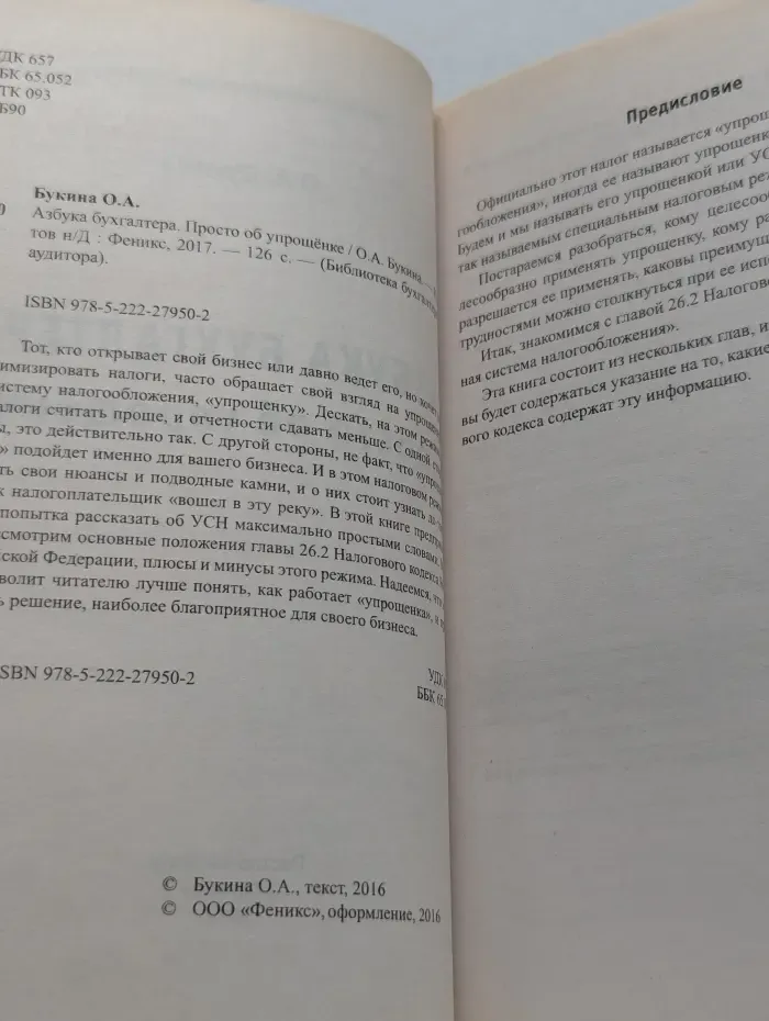 Библиотека бухгалтера и аудитора. Азбука бухгалтера. Просто об упрощенке