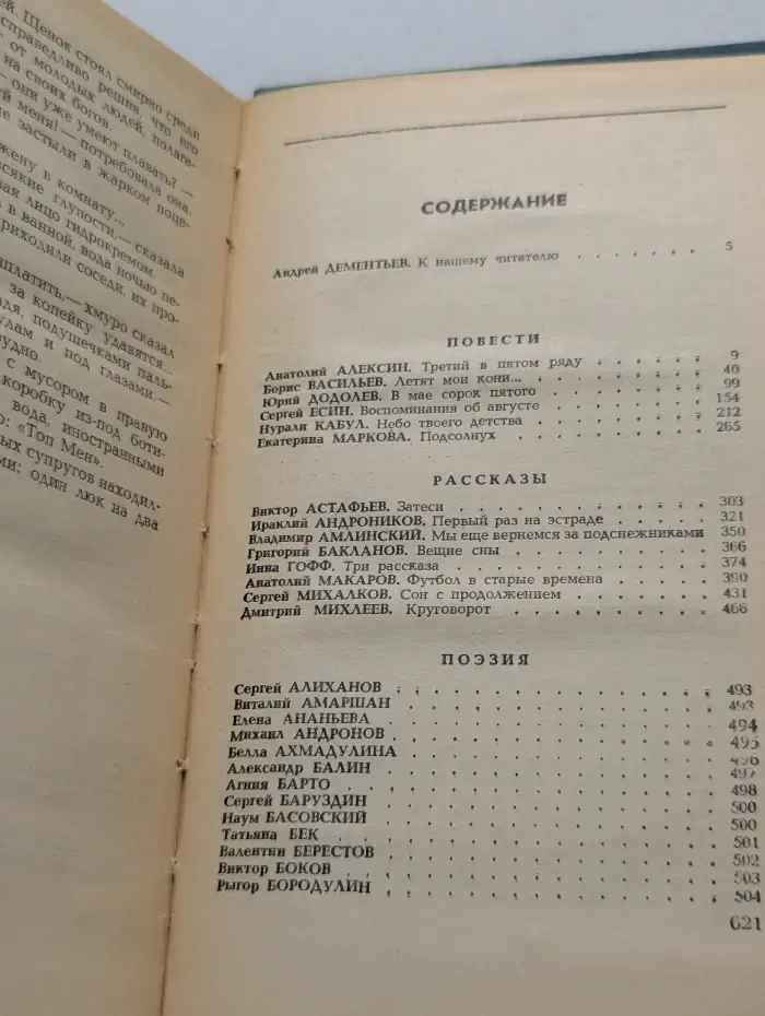 Юность. Избранное 1955-1985. В 2 томах. Том 1