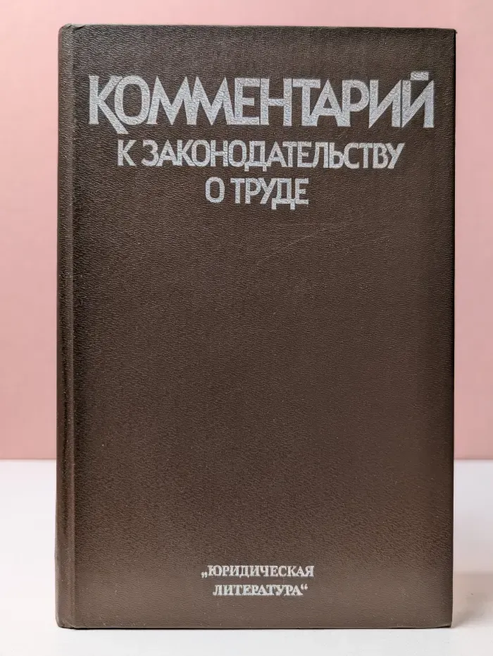 Комментарий к законодательству о труде