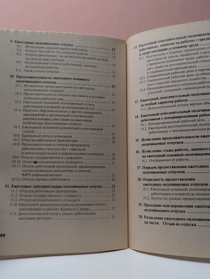 Библиотека журнала «Трудовое право Российской Федерации». Выпуск 7. Время отдыха