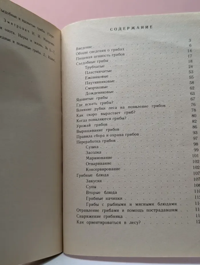 Грибы северных лесов