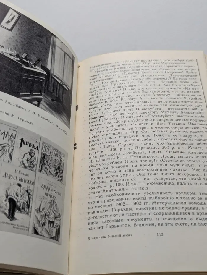 Страницы большой жизни. М. Горький в документах, письмах, воспоминаниях современников (1868–1907)