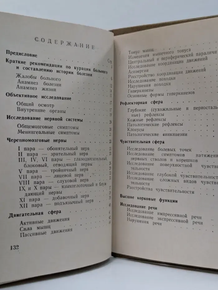 Исследование больного в клинике нервных болезней
