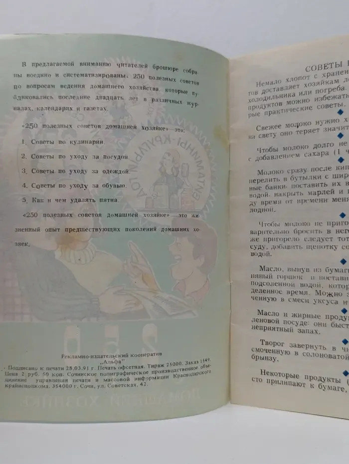 250 полезных советов домашней хозяйке